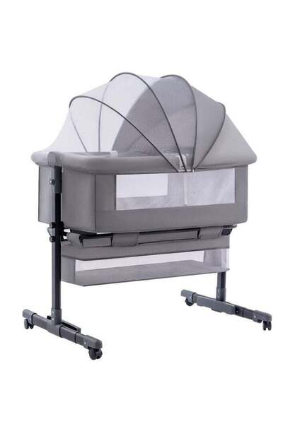Mini Baby ACPLAY Baby Bassinet with Adjustable Heights, Convenient Storage, a...