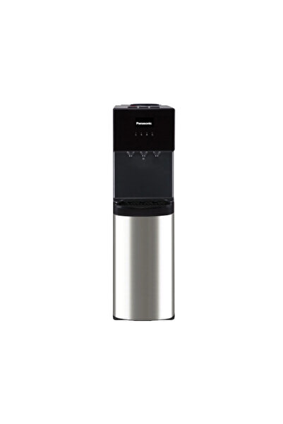 PANASONIC Water Dispenser 20 Liter 3 Faucet Stainless Steel Black SDM-WD3238TG