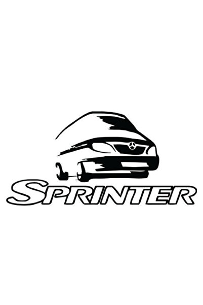 Amo-Stickers Sticker Capota Mercedes Sprinter 50 cm Rosu