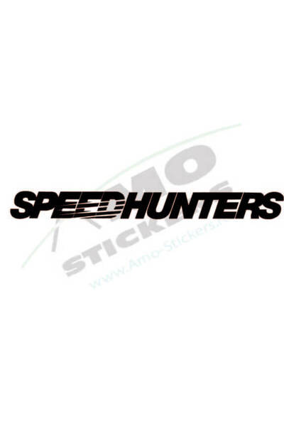 Amo-Stickers Speedhunters Car Sticker 25cm Green