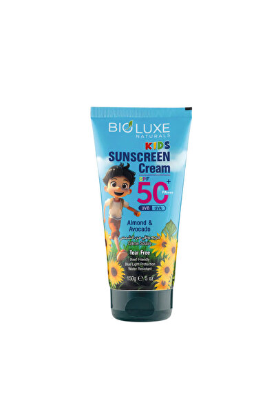 BIOLUXE Kids Sunscreen Cream 150gm - SPF 50, Tear free