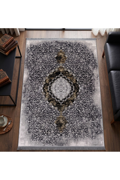 Merinos Rodin Serisi %100 Premium Akrilik Eskitme Göbekli Salon Oturma Odası ...