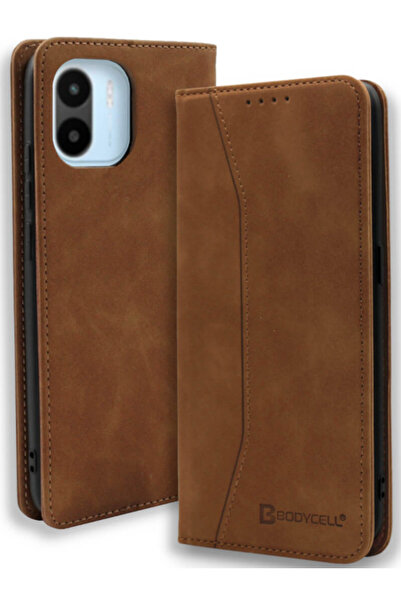 Bodycell Θήκη - Πορτοφόλι Xiaomi Redmi A2 - Brown