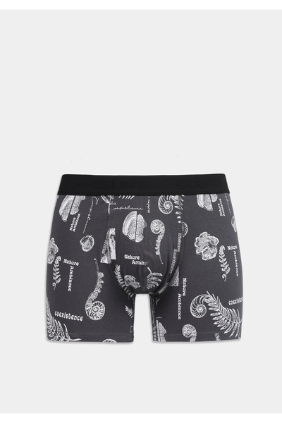 Colin's بوكسر رجالي مطبوع من Standard Fit بلون أنثراسايت