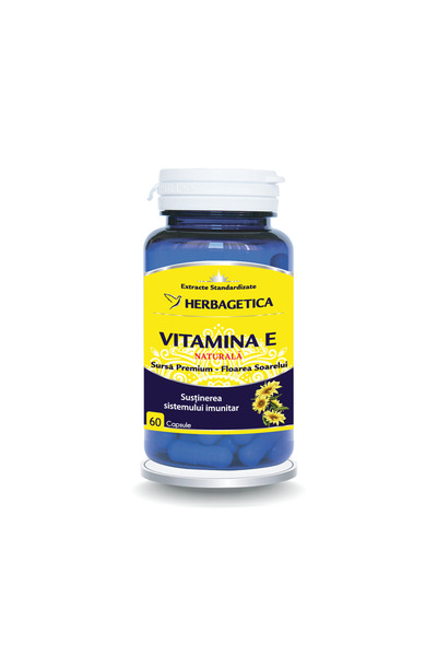 herbagetica Vitamina E 60cps