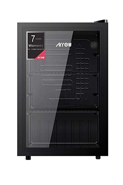 ARROW Beverage Cooler 70L | 67 Can Capacity | 2–18°C Adjustable Cooling | LED...