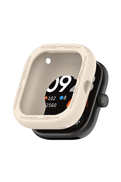 OEM Θήκη σιλικόνης σε μπεζ χρώμα για Redmi Watch 4