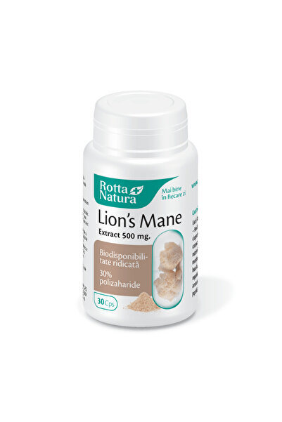Rotta Natura Lion's Mane Extract 500mg 30cps