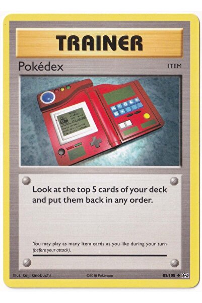 Pokemon Pokedex #82 - Evolutions - Kartı (NM- Near Mint)