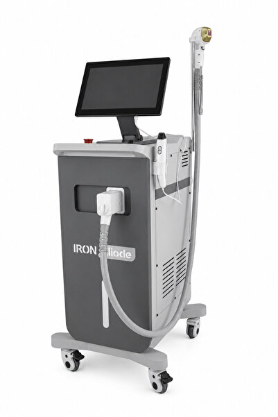 IRON Diode 3200 Watt Profesyonel Diyot Lazer Epilasyon Sistemi | Yüksek Performanslı Soğutma Teknolojisi | Profesyonel Kullanım