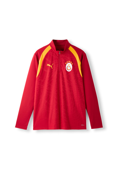 GSStore Galatasaray Puma 1/4 Fermuarlı Uzun Kollu Antrenman Üst 78680801