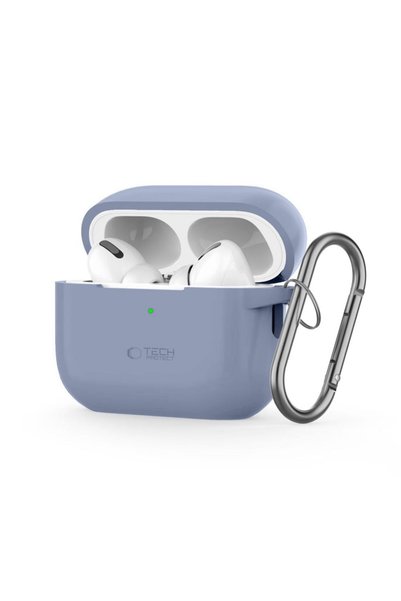 Tech-Protect Husă de silicon AirPods Pro/Pro 2 Albastru
