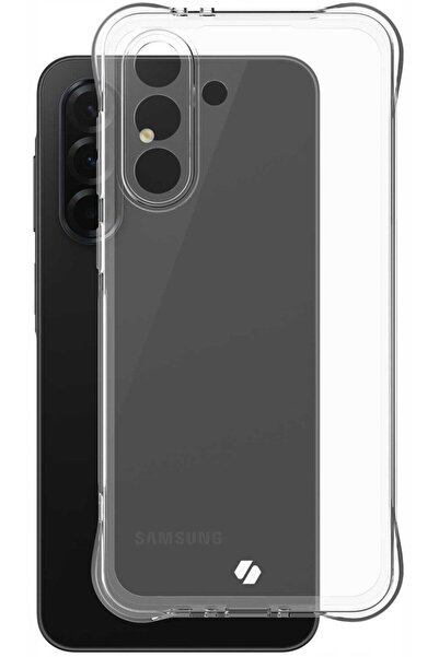 spacecase Θήκη Samsung Galaxy A36 Anti-Shock Διάφανη Σιλικόνης 1mm - Clear