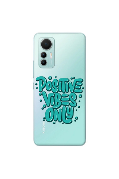 Other Xiaomi Mi 12 Lite Positive Vibes Only Transparent Silicone TPU Θήκη