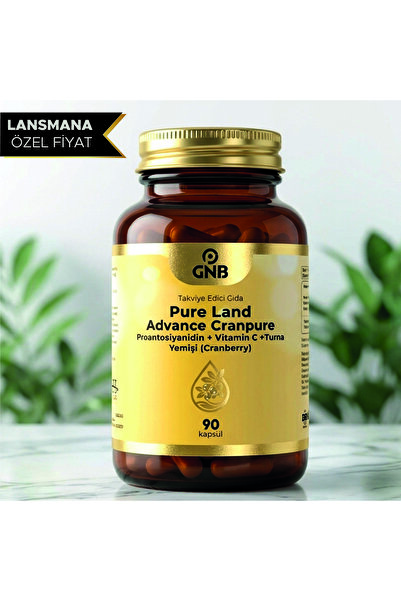 GNB Pure Land Advance Cranpure Proantosiyanidin + Vitamin C + Turna Yemişi (C...