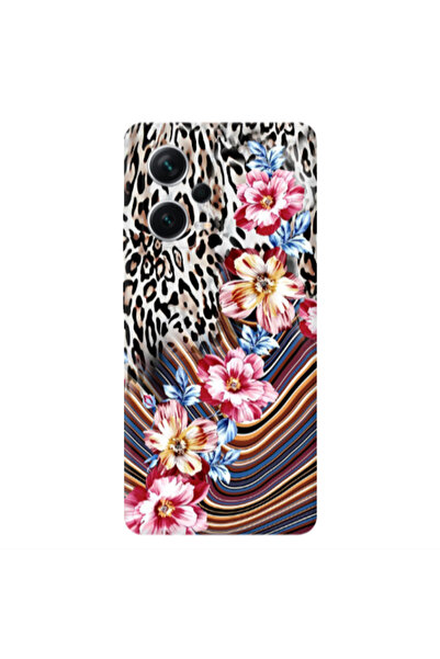 Other Xiaomi Redmi Note 12 5G Leopar patterned Transparent Silicone TPU Θήκη
