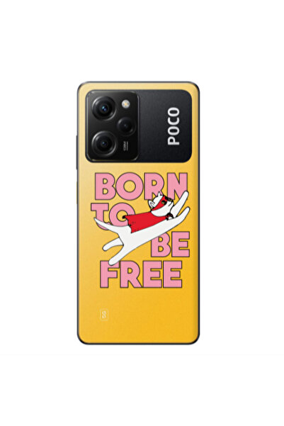 Other Xiaomi Poco X5 Pro Born Free Transparent Silicone TPU Θήκη