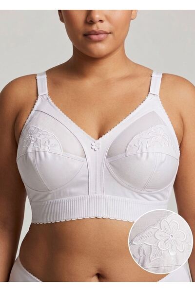 ALFA AKSESUAR 03 White Mideli Gathering Bra