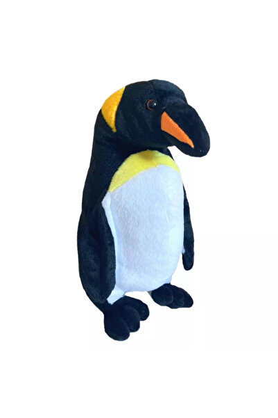 Beppe Jucarie de plus Beppe, model pinguin, 36cm, negru