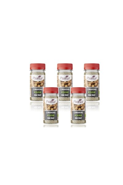 Pronat 5 x Coriandru bio macinat, 35g