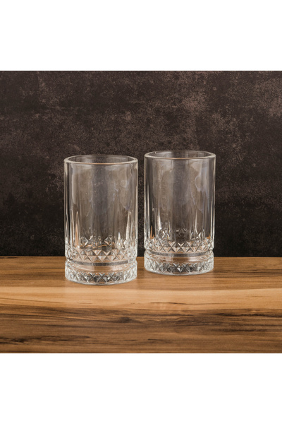 Dania 12Pcs Luxury Clear Glass Drinking Cup Set |   Capacity 135 ml |   Heigh...