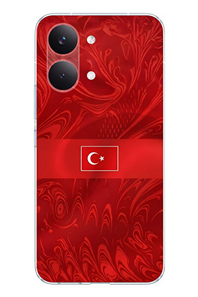 TechTree POCO X8 PRO MAX Uyumlu Türk Milli Takım Desenli Forma Baskılı Siliko...