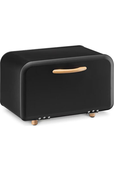 Navaris Cutie pentru pâine din metal, cu deschidere frontală, 35.2x23.5x23 cm...