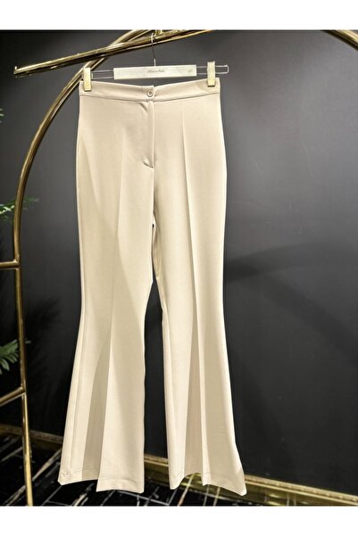 ALANURMODA 3688 Spanish Style Trousers Beige