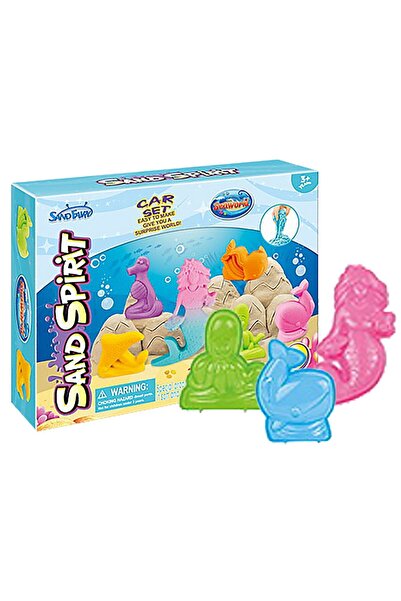 ToyMarkt Έξυπνη Άμμος με Καλούπια Ψαριών 19x15εκ. 300γρ. καθαρό βάρος 913705