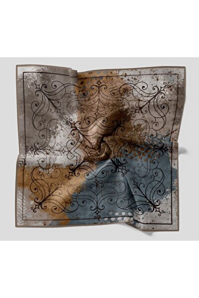 Levidor Antique Line Ethnic Tile Sparkling Crystal Scarf