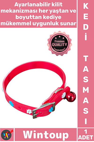 Wintoup # Collar Durable Comfortable Adjustable Soft Pet Silicone Cat Collar