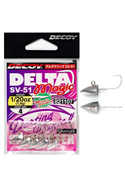 Decoy Delta Magic SV-51 LRF Jighead No:8 5 adet