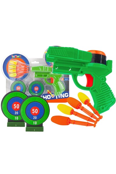 ToyMarkt Στόχοι για βελάκια παιχνιδιού όπλου σε συσκευασία blister 30x25x5εκ....