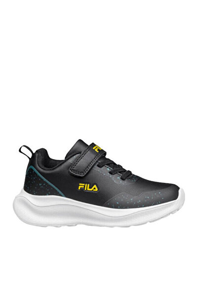 Fila Αθλητικά Παιδικά Παπούτσια Running με Σκρατς Μαύρα