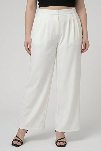 Nautica Jeans Co Women Regular Fit Solid Palazzo Pants, White