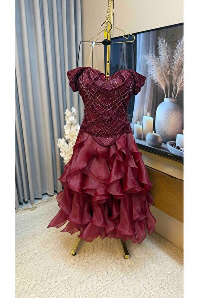 To Be Audrey Evening Dress Sequin Embroidery Girls' Dress