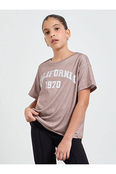 Styli Teen Girls Acid Wash Relaxed T-Shirt