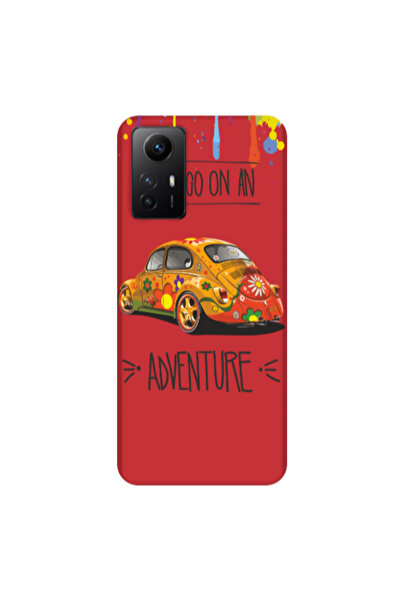 Other Xiaomi Redmi Note 12s Adventure Red Colored Silicone TPU Θήκη
