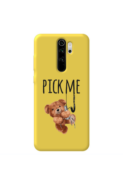 Other Xiaomi Redmi Note 8 Pro Pick me Yellow Colored Silicone TPU Θήκη