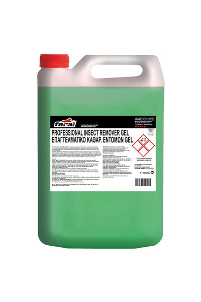 OEM Καθαριστικό Εντόμων Gel Για Το Παρμπρίζ Feral 4lt 1 Τεμάχιο
