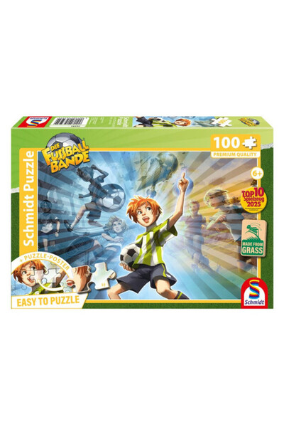 Schmidt puzzle 100 de piese - Die Fussballbande - Spirit de luptă (56595)