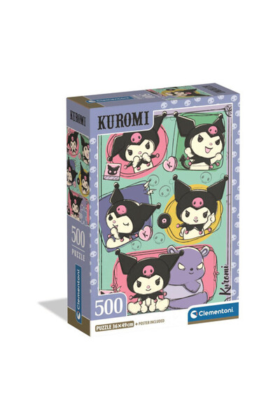CLEMENTONI Puzzle 500 piese - Kuromi (35622)