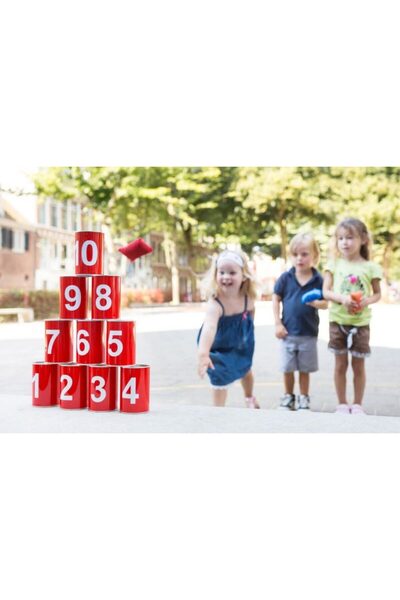 BS Toys Joc de societate, BS Toys, Aruncarea cu tabele, Rosu, pentru 3 persoa...