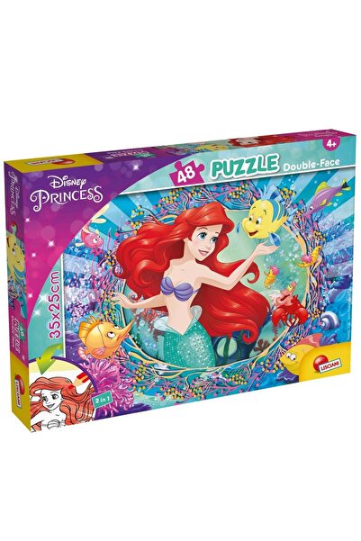 Lisciani Puzzle 48 piese Ariel, Lisciani, Carton, Cu model, Multicolor