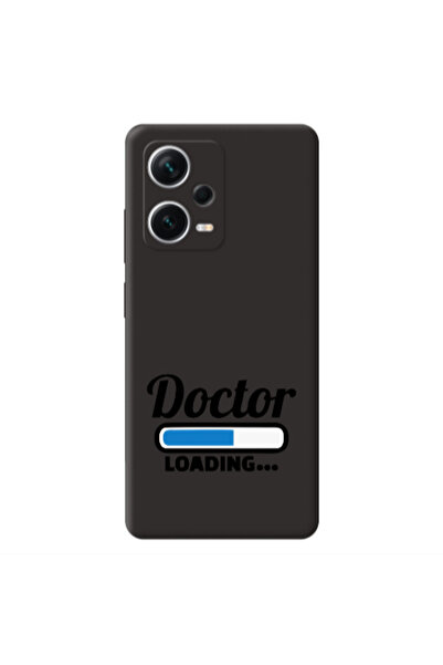Other Xiaomi Poco X5 Doctor Loading Black Colored Silicone TPU Θήκη