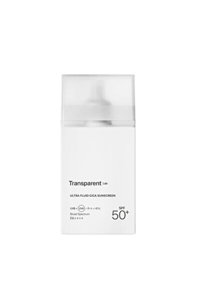 TRANSPARENT LAB Protecție solară Cica Ultra Fluidă pentru Controlul Sebumului...
