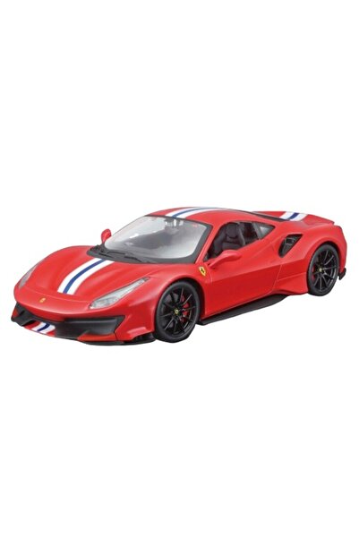 BBURAGO Macheta auto Ferarri 488 Pista, 1:24, rosu