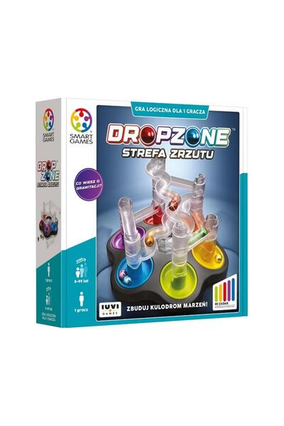 OEM IUVI Gra Logiczna Dropzone - Construirea de Piste cu Bile pentru Copii 8+