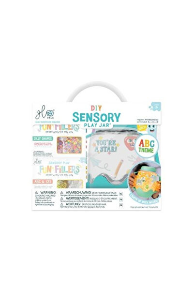 OEM Figurina Glo Pals set DIY senzorial borcan luminos multicolor 20x23cm