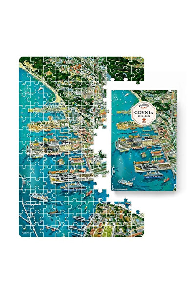 OEM Puzzle Bright Junior Media Puzzlove Gdynia, 150 piese jigsaw, design hart...